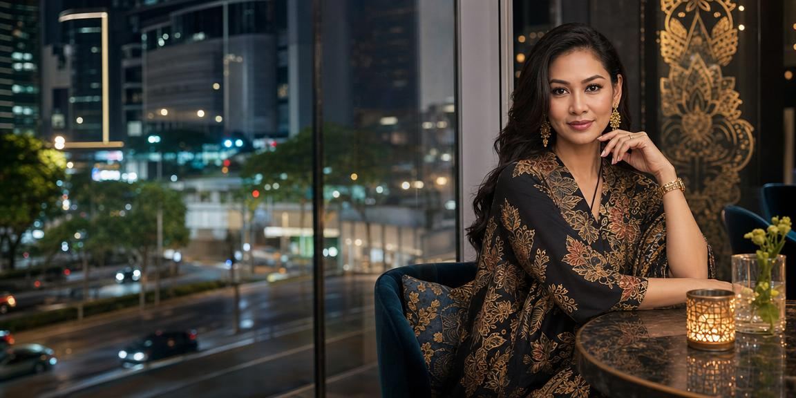 Pemain Johor Bahru berbaju batik menikmati permainan hiburan dalam talian