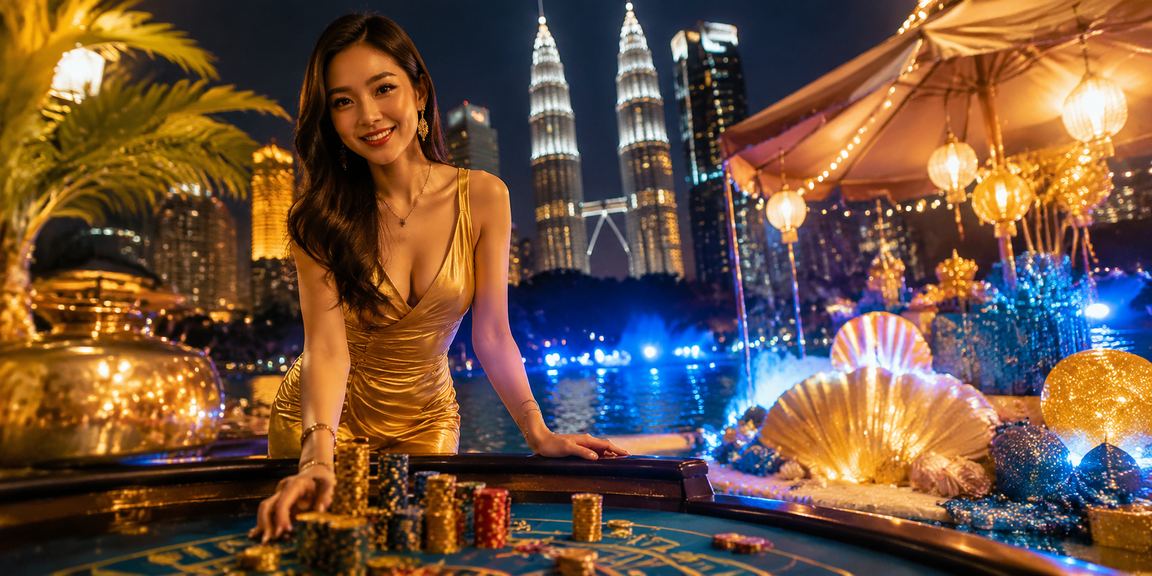 Suasana kasino hiburan moden bergaya Melayu di Kuala Lumpur